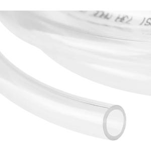YOUHO 20 Feet PVC- 1/2" ID Clear Vinyl Tubing Food Grade Multipurpose Tube for Beer Line, Kegerator, Aquaponics, Air Hose