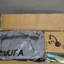 AWEMUFA Inflatable Boat Bumper for Docking, 6FT/10FT Inflatable Boat Fender with 110-120v Electric Air Pump, Large Dock Bumper Heavy Duty Pontoon Bumper for Bass Boat, Fishing Boat, Jet Ski, Yacht
