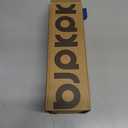 BJPKPK Insulated Water Bottles, 18 oz Stainless Steel Metal Water Bottle with Strap, BPA Free Leak Proof Jugs, Mugs, Flasks, Reusable Thermal Flasks for Sports & Travel, Blue Black