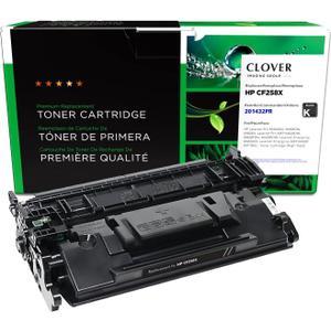 Clover Remanufactured High Yield Toner Cartridge (Reused OEM Chip) Replacement for HP 58X (CF258X) | Black