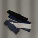 Vanjua 22mm Watch Bands Quick Release Replacement Wristband, 4 Pack Soft Silicone Waterproof Sport Straps Band for Men Women (Black+NavyBlue+BlueGrey+Grey)