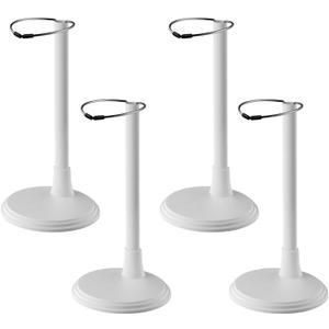 TOYANDONA 4pcs Doll Stand Action Figure Stand Portable Teddy Bear for Mini Dolls