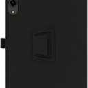 Compatible for TECLAST T65 13.4-INCH Tablet case, Full Coverage Ultra Slim PU Leather Cover Case Folding Stand Cover Protective Tablet Hand Strap Magnet (Black)