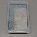 WIBIMEN Mini Ice Cube Trays, 0.55 Tiny Pebble Ice for Iced Coffee & Cocktails, Fast Chill, Easy Twist Release, Stackable with Lid & Storage Bin (2 Pack, Blue)