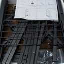 2-Tier Vinyl Record Storage Holder with Dividers, 24.4''W Vinyl Record Display, 300 LPs Vinyl Record Storage Rack, Suitable for Magazines, Books, Documents, Albums