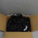 ZELUS Weighted Vest, 6lb/ 8lb/ 12lb/ 16lb/ 20lb/ 25lb/ 30lb Weight Vest with Reflective Stripe for Workout, Strength Training, Running, Fitness, Muscle Building, Weight Loss, Weightlifting, Black(20 lb)