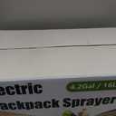Battery Powered Backpack Sprayer 4 Gallon, Electric Garden Sprayer in Lawn