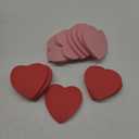 Marspark Heart Shape Cute Sticky Notes Cute Fun Self-Adhesive Pastel Heart Notepads Memo Stickers 300 Sheets for School Office Organizer Girl Lover Valentines (Without Line)