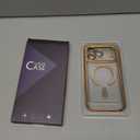 Glitter for iPhone 17 Pro Max Case with Eye-catching Integrated Lens Protection, [Seamless Work with Magsafe] [Sparkly Bling Back Panel] Cute Women Girly Case for iPhone 17 Pro Max Desert Titanium