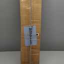 Photo Background Support System with 8.5 x 10ft Backdrop Stand Kit, 100% Cotton Muslin Backdrop (White Black),Clamp, Carry Bag for Photography Video Studio