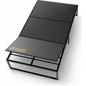 Golden Home Essentials Premium 10mm Twin XL Size Bunkie Board (38" x 79")  Slim Low-Profile Mattress Support  Quiet, Moisture-Resistant, Lightweight Bed Board for Platform & Slatted Frames