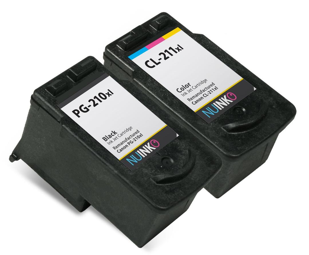 Data Products Remanufactured Inkjet Cartridges Canon PG-210/CL-211 Combo Pack