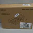 Dish Racks,Extendable Countertop Dish Drying Rack, Dish Drainer & Drainboard Set with Utensil Holder and Cup Holder, Gray