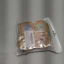 Chuangdi 4 Rolls Easter Wired Ribbons Gingham Plaid Buffalo Check Edge Ribbon Spring Polyester Decoration for Easter DIY Crafts Holiday Party Home Decor, 1 Inch, 22 Yards