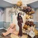 Brown Balloons 5 Inch, 60Pcs Small Light Brown Balloon Coffee Chocolate Latex Balloons 5'' Mini Matte Tan Caramel Mocha Helium Balloons for Birthday Wedding Boho Baby Shower Party Decorations
