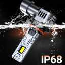SEALIGHT 9005/HB3 Bulbs, 1:1 Design 50,000LM 9005 Fog Light Bulbs with 14000RPM Cooling Fan, Plug-N-Play, Pack of 2