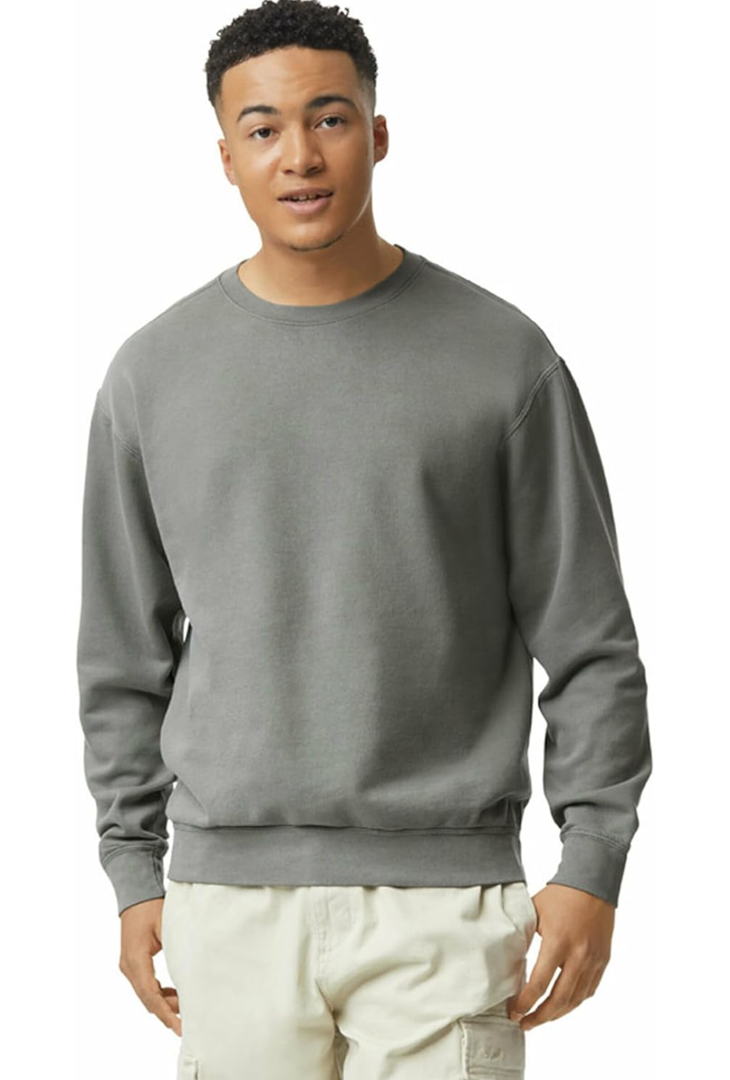 Comfort Colors Adult Lightweight Cotton Crewneck Sweatshirt, Style G1466 Size M