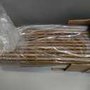 UNISHADES Cordless Bamboo Roman Shades for Windows, Blinds Size (29.5" W 64" H) Colour (Light Filtering Tatami)