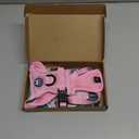 PoyPet Reflective Soft Breathable Mesh Dog Harness No Choke Double Padded Vest Adjustable(Light Pink,XS)