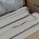 Outdoor Dining Chair Cushions 4-Pack, 20 x 20 Inch, Cream, 44" x 20"