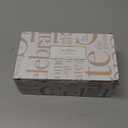 UNIQOOO 3.5" Birch Wood Stand for Monthly Desk Calendar, Wooden Block Base, Cardstock Holder, For Office Home Retail Reception Decor, Photo Display, 10 Pack