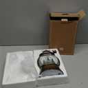 Musical Christmas Lantern9.5inches Music LED Lighted Snowmen Family Water Lantern with Swirling Sequins and Timer Function, Home Tabletop Holiday Decoration