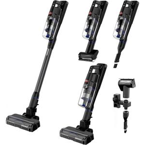 Bissell PowerClean FurGuard 280W Self-Standing Cordless Vacuum, 4039
Self-cleaning brush roll; wall mount; removable battery; upholstery tool; 280W strong suction