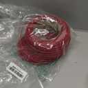 PLA Matte Refill Filament 1kg (2.2lbs) for Reusable Spools, 1.75mm Spool-Less 3D Printing Filament Red, Compatible with Bambu Lab 3D Printers - Burgundy