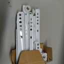 Farmhouse 4 Drawers Dresser for Bedroom Rustic Chest of Drawers with Natural Texture White Drawers Organizer for Living Room Hallway