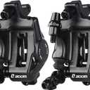 ZOOM Hydraulic Disc Brake Calipers: HB-100 MTB Bike Disc Brakes Front & Rear Caliper Set for Mountain, Road Bicycle and E-Bike