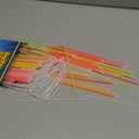 PartySticks Glow Sticks Party Supplies 100pk - 8 Inch Glow in the Dark Light Up Sticks Party Favors, Glow Party Decorations, Neon Party Glow Necklaces and Glow Bracelets with Connectors