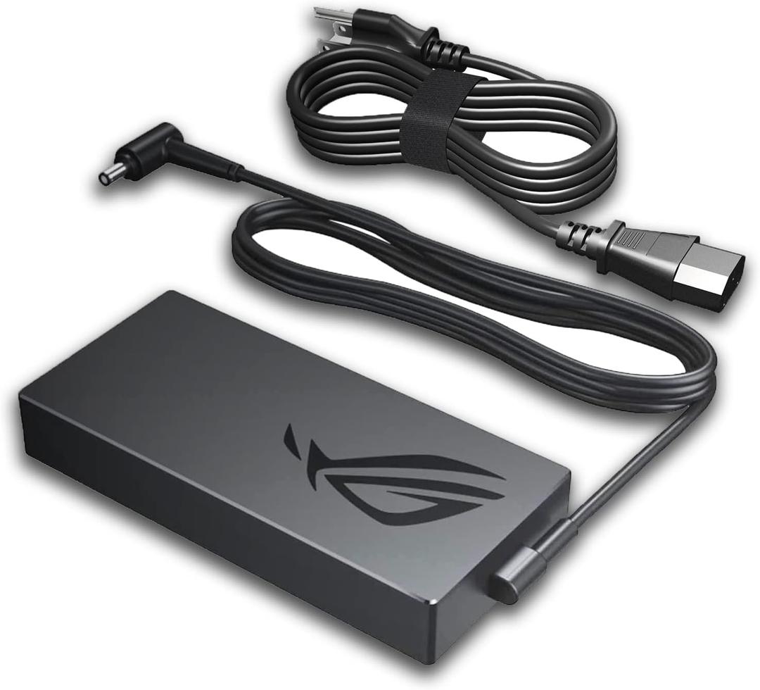 180W Laptop Charger for Asus ROG Zephyrus G14 G15 (2022 2023 2024) G531GT GA401II GA401IV GA401IU GA401IH GA401QM GA401QH GA401QEC GA502D GA502DU GA502IV GA502IU Laptop Power Supply