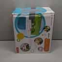 MAYNA 2-Light Industrial Ceiling Light Fixtures, Farmhouse Flush Mount Ceiling Light, Metal and Wood Square Dining Room Light Fixture for Hallway Bedroom Balcony Farmhouse,Black