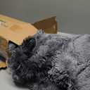 Bedsure GentleSoft Fluffy Fuzzy Faux Fur Throw Blanket for Couch, Soft Sherpa Fleece Cozy Gifts for Women, Plush Bed Blanket Christmas Room Decor for Men, Thick Warm Minky Teen Gifts Winter Bedding, Size: Throw (50" x 60")