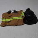 Dress Up America Fireman Costume for Kids - Role Play Firefighter Costume Size: T4
