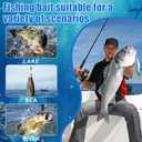 Fishing Advent Calendar 2025, Fishing Lure Set - 24 Days of Christmas Countdown Calendar, for Fishing Lovers, Christmas Gifts for Dad Men & Stocking Stuffers for Men