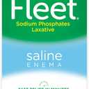 Fleet Laxative Saline Enemas for Constipation Relief for Adults, Fast and Effective, 4 Bottles per Pack, 4.5 Fl Oz Each