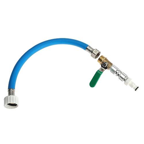 Viwerel Flush Hose Fitting Adapter Kit for Yamaha Boat Waverunner LX VX VXR FXHO VX110 VX FX Cruiser GP1800 GP1300 AR190 for Deluxe for Jet Ski (Flush Hose+Adapter)