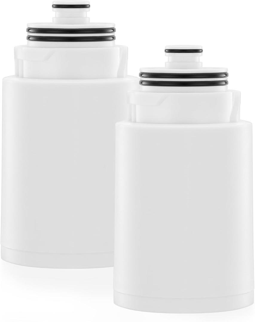 Ryamen Shower Head Filters Replacement ONLY for Dual 10" Filtered Shower Head Combo, Effective Chlorine Removal Rate90%, 2-Pack (White)