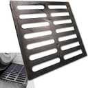 Cast Iron Drain Grate 16x16 in for Vodaland Catch Basin, B-Class 28100 lbs Heavy-Duty Driveway Channel Cover, Outdoor Trench Drainage Grate, Square Metal Sewer Cover (True 15.4x15.4)