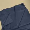 Bedsure Pillow Cases Queen, Cooling Pillow Cases, Rayon Derived from Bamboo Queen Pillowcases Set of 2, PureWoven Silky Soft Bedding Pillow Covers with Envelope Closure, Navy Blue, 20x30 Inches