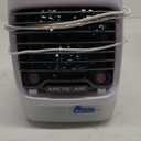 Arctic Air Chill Zone Evaporative Cooler with Hydro-Chill Technology, Portable Fan with 4 Adjustable Speeds, 8-Hour Cooling, Fan for Bedroom, Living Room, Basement, Office & More