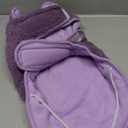 Malier Dog Winter Coat, Reversible Fleece Dog Cold Weather Coats, Windproof Warm Snow Puppy Jacket Vest Pet Clothes for Small Medium Large Dogs (Purple, Large)