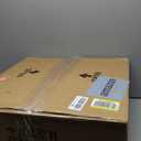 20'' Flush Mount Caged Ceiling Fan with Light, Wooden Low Profile Ceiling Fan with Light and Remote, 6 Speed and Reversible, Farmhouse Bladeless Fan Lights for Bedroom, Kitchen