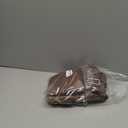 Seoky Rop Men's Sling Bag Small Chest Crossbody Shoulder Bag with USB Charging Port (Brown Leather)