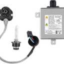RANSOTO W3T19371 Xenon HID Headlight Ballast Compatible with Acura TL TSX ZDX MDX RDX ILX Honda Accord Odyssey Mazda 3 5 CX-5 Mitsubishi Lancer with Igniter D2S Bulb Replaces W3T16271 W3T15671