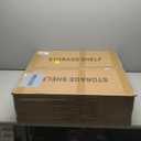 HollyHOME 4 Shelves Adjustable Steel Wire Shelving Rack, Metal Heavy Duty Storage Shelf, Bathroom Storage Tower Kitchen Shelving, 6060CM