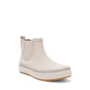 Western Chief Women's Waterproof Element Chelsea Rain Boot with Memory Foam Insole and Slip-Resistant Outsole – Durable and Comfortable for Rainy Days, Stone, 9