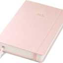 Wykeham's Executive 2026 Daily Journal Planner US Public Holidays & Format Customization  (Rose, 8.5"5.5")