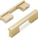 10 Pack Brushed Gold Cabinet Pulls 3 Inch Hole Centers Kitchen Cabinet Handles Gold Drawer Pulls Cabinet Hardware